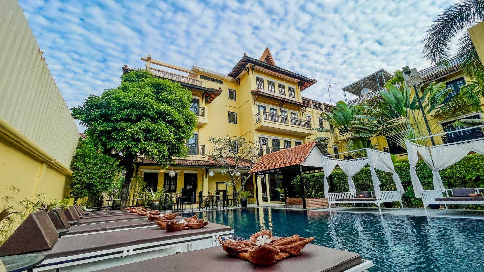 Villa Indochine D'Angkor Sziemreap Kültér fotó