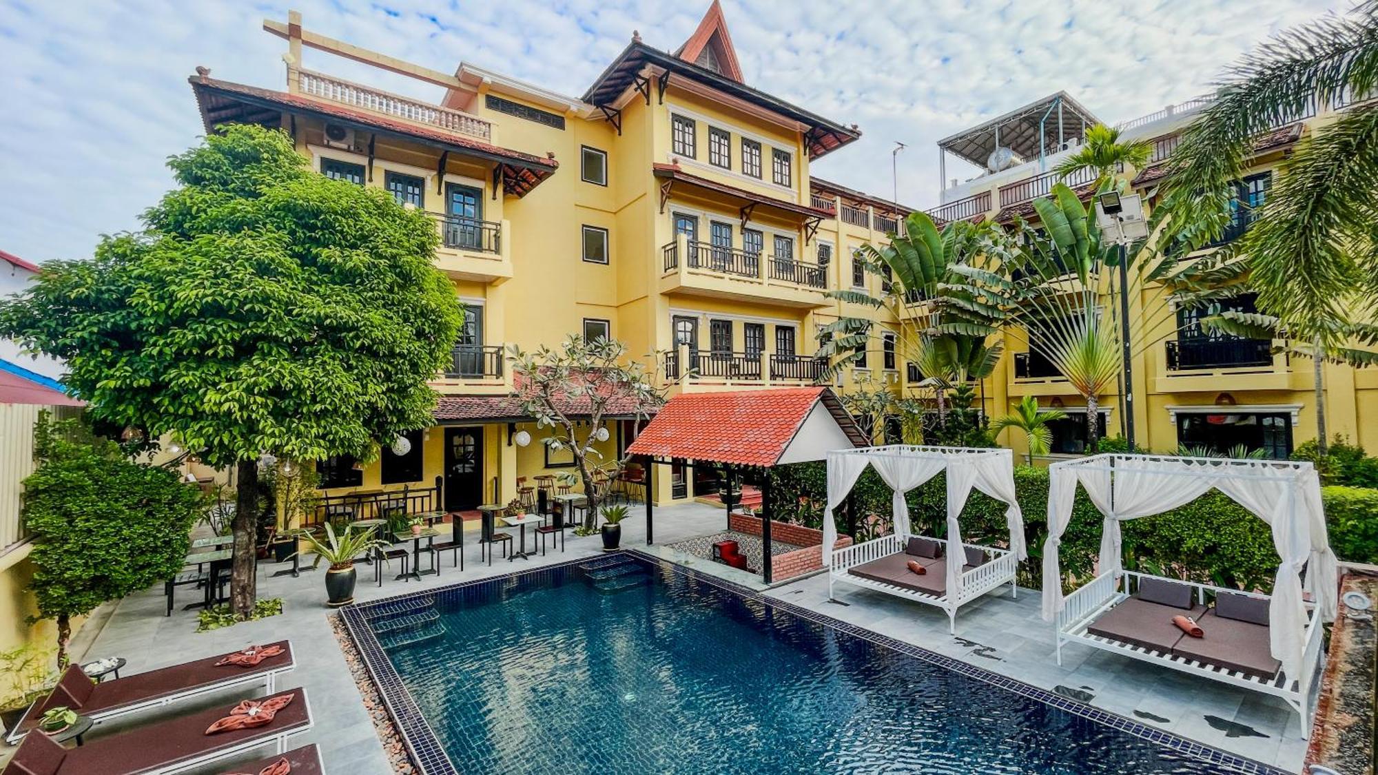 Villa Indochine D'Angkor Sziemreap Kültér fotó