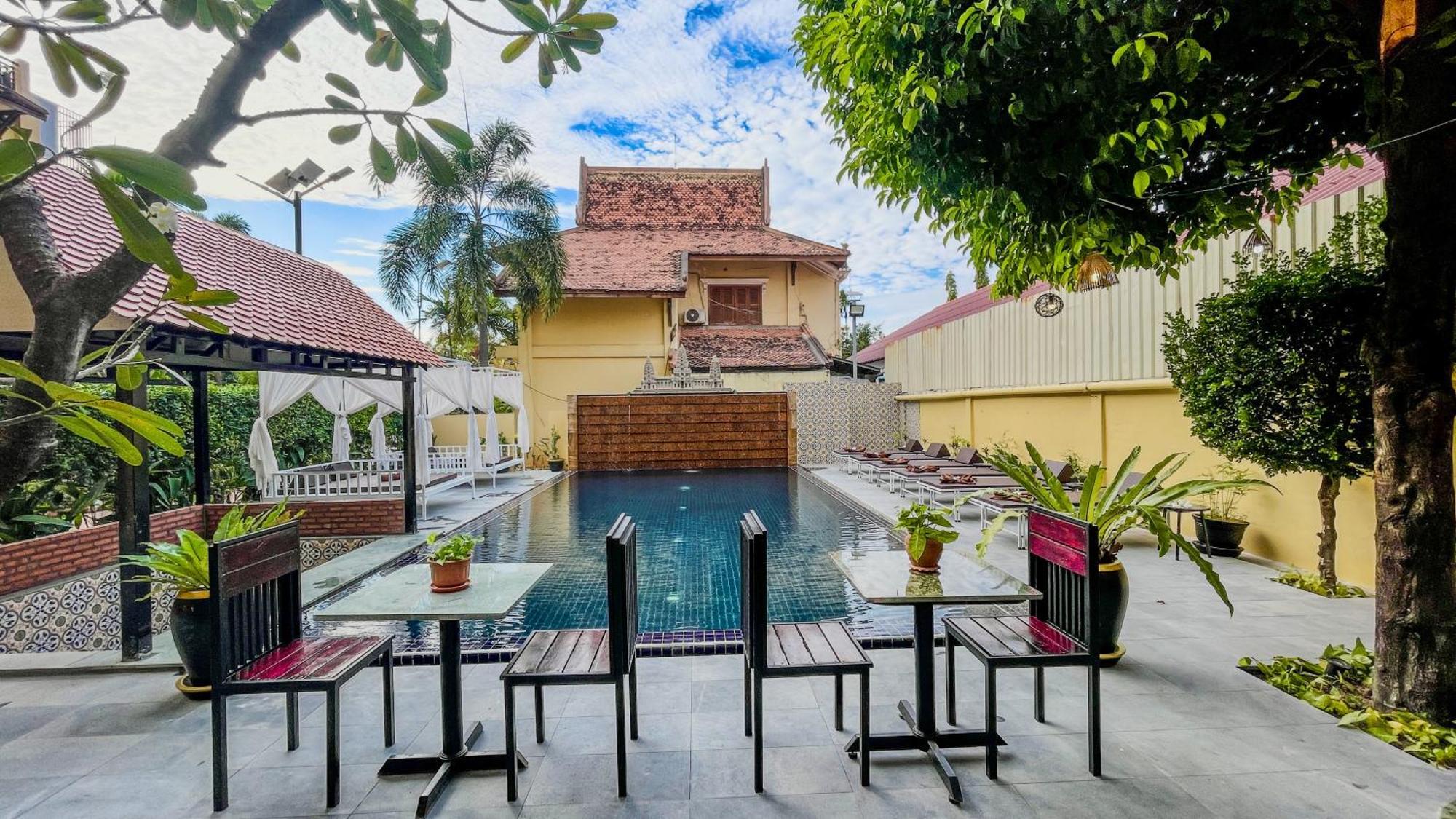 Villa Indochine D'Angkor Sziemreap Kültér fotó
