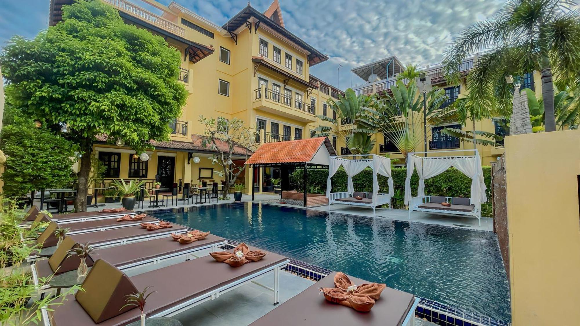 Villa Indochine D'Angkor Sziemreap Kültér fotó