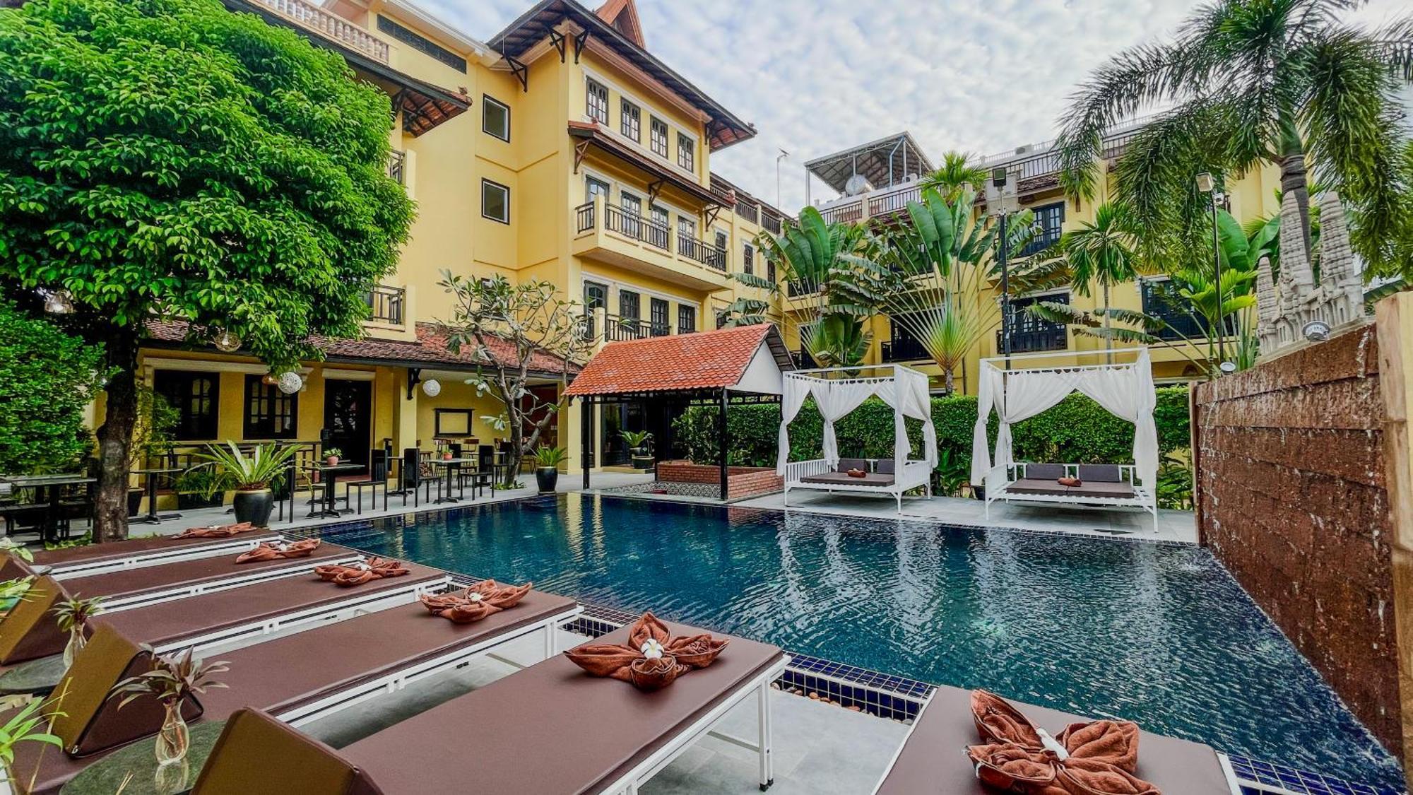 Villa Indochine D'Angkor Sziemreap Kültér fotó
