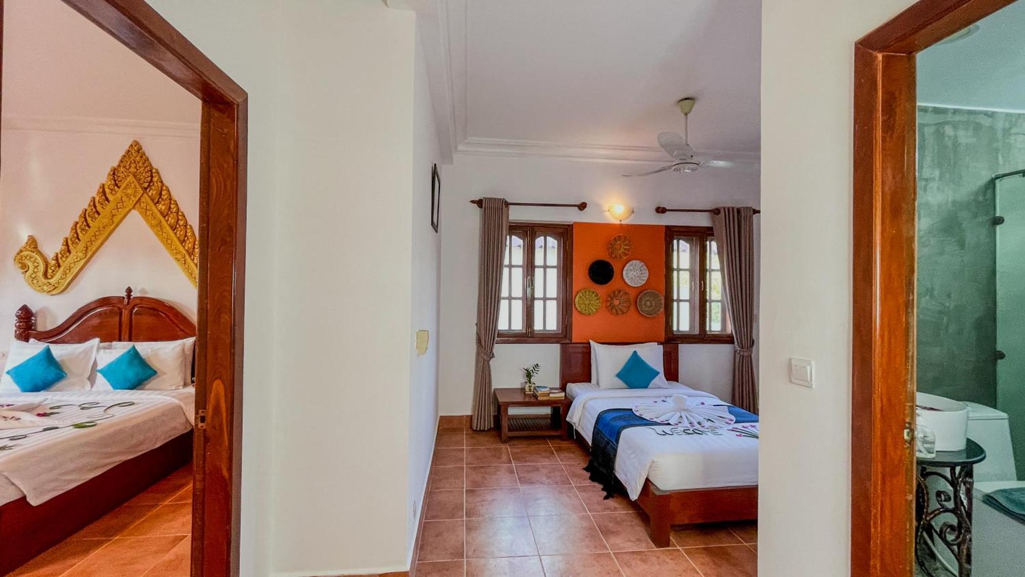 Villa Indochine D'Angkor Sziemreap Szoba fotó