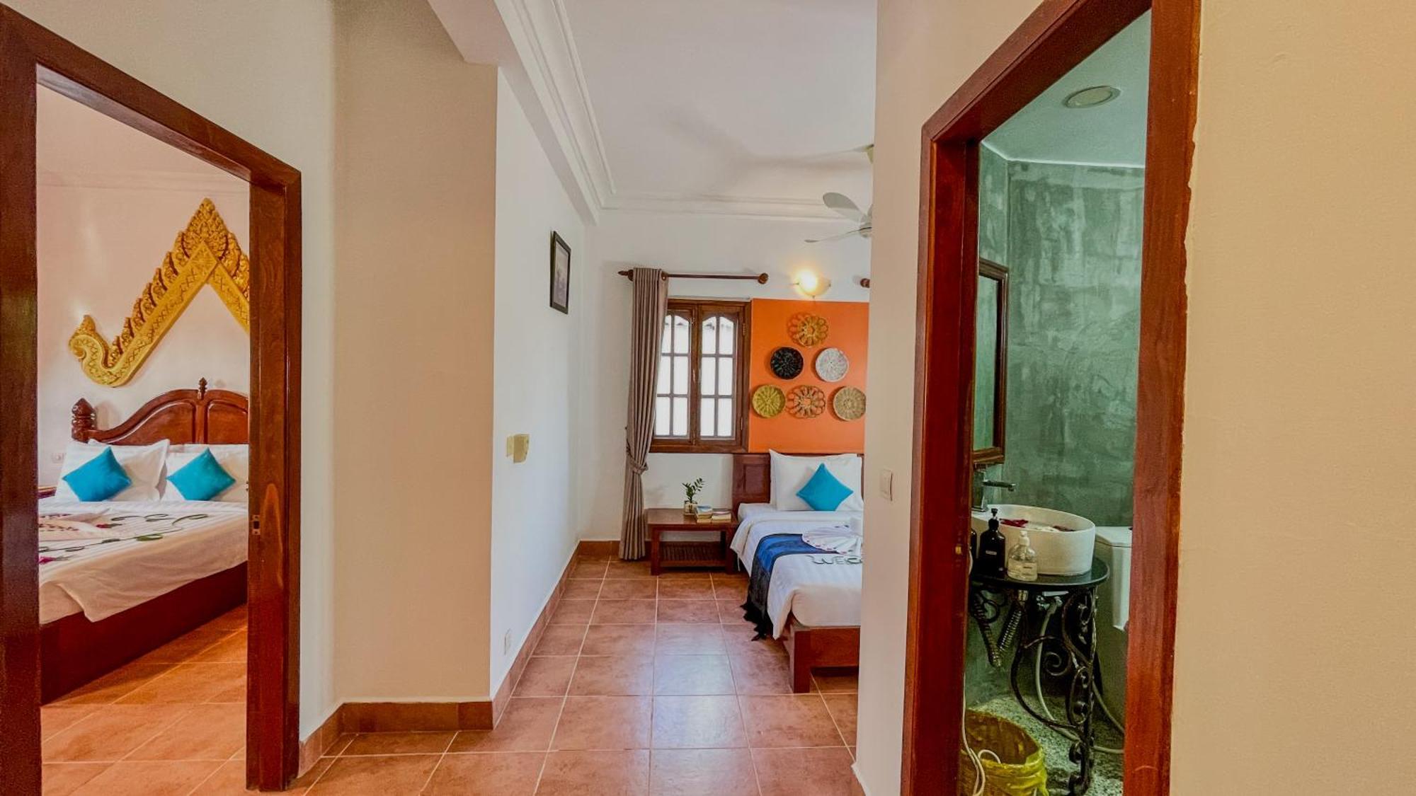 Villa Indochine D'Angkor Sziemreap Szoba fotó
