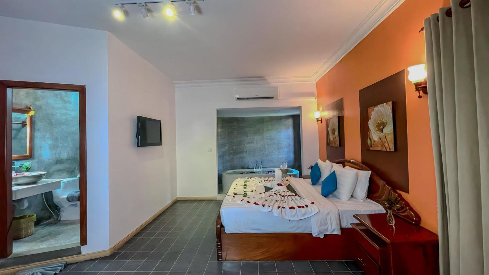 Villa Indochine D'Angkor Sziemreap Szoba fotó
